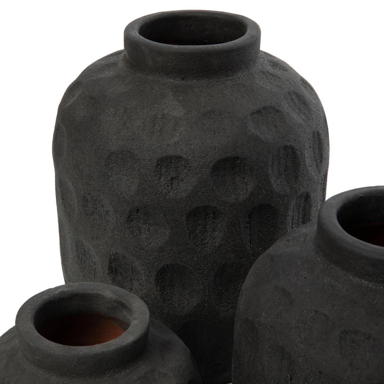 livinglovely.nl - The Trendy Vase - Black - L - Vaas - Bazar Bizar - livinglovely.nl