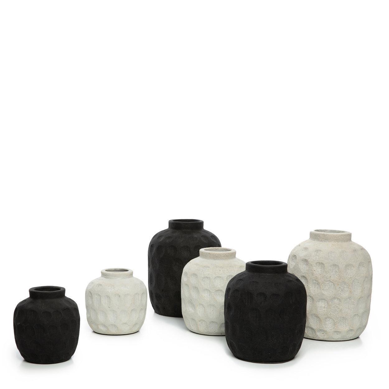 livinglovely.nl - The Trendy Vase - Black - L - Vaas - Bazar Bizar - livinglovely.nl