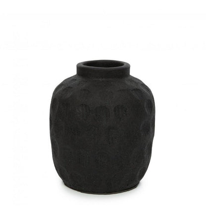 livinglovely.nl - The Trendy Vase - Black - M - Vaas - Bazar Bizar - livinglovely.nl