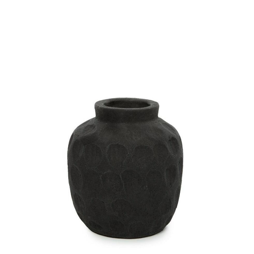 livinglovely.nl - The Trendy Vase - Black - S - Vaas - Bazar Bizar - livinglovely.nl