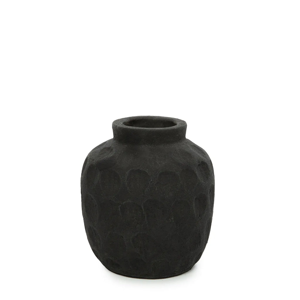 livinglovely.nl - The Trendy Vase - Black - S - Vaas - Bazar Bizar - livinglovely.nl