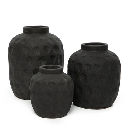 livinglovely.nl - The Trendy Vase - Black - S - Vaas - Bazar Bizar - livinglovely.nl