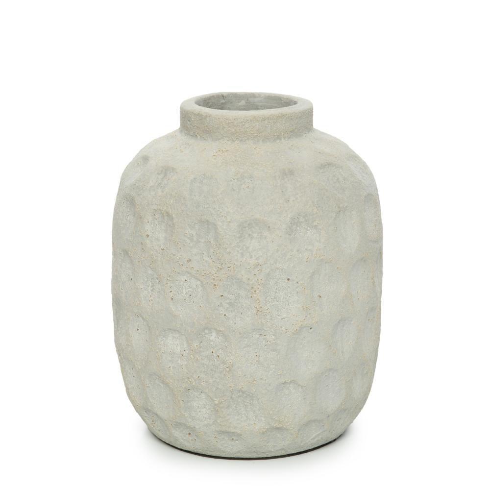 livinglovely.nl - The Trendy Vase - Concrete - L - Vaas - Bazar Bizar - livinglovely.nl