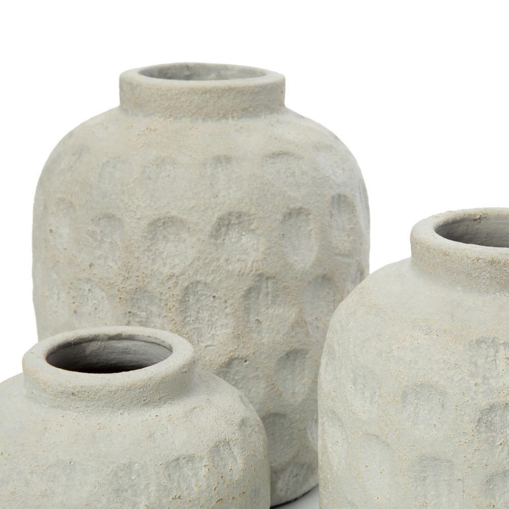 livinglovely.nl - The Trendy Vase - Concrete - L - Vaas - Bazar Bizar - livinglovely.nl