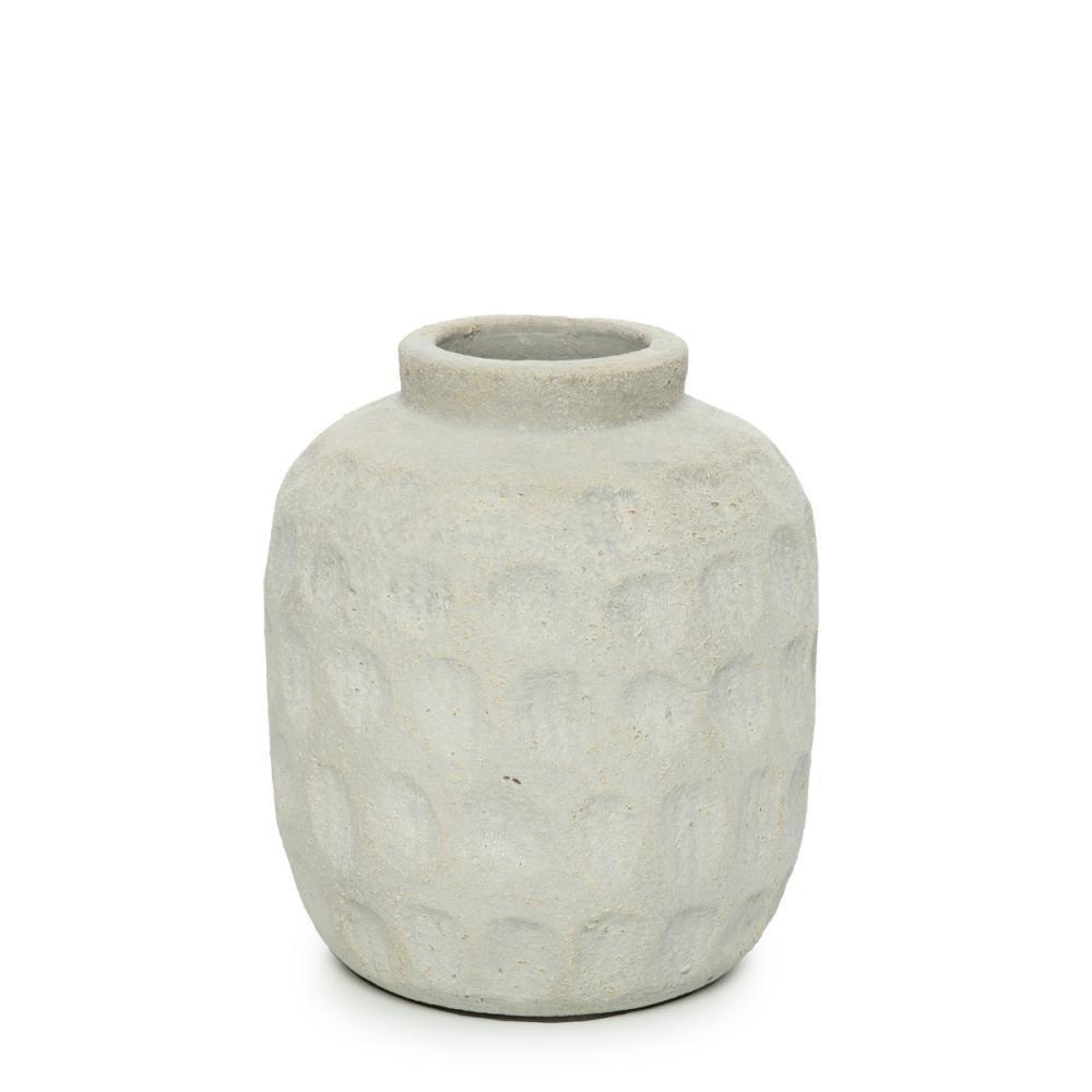 livinglovely.nl - The Trendy Vase - Concrete - M - Vaas - Bazar Bizar - livinglovely.nl