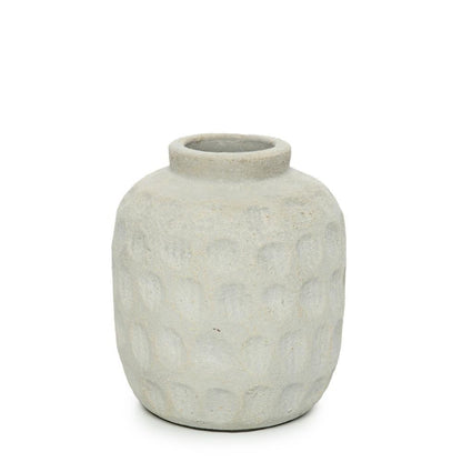 livinglovely.nl - The Trendy Vase - Concrete - M - Vaas - Bazar Bizar - livinglovely.nl