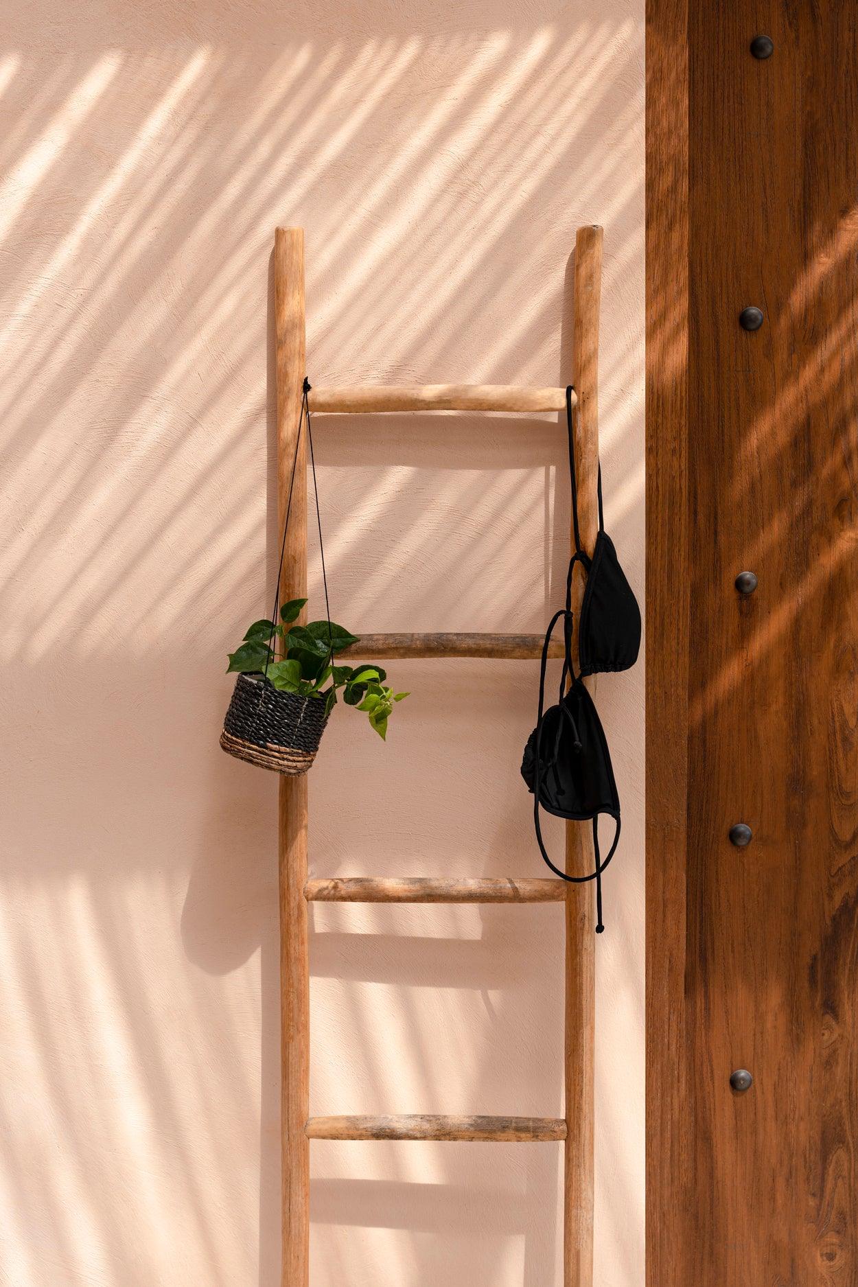 livinglovely.nl - The Tulum Ladder Natural - Ladder - Bazar Bizar - livinglovely.nl