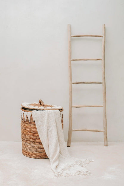 livinglovely.nl - The Tulum Ladder Natural - Ladder - Bazar Bizar - livinglovely.nl