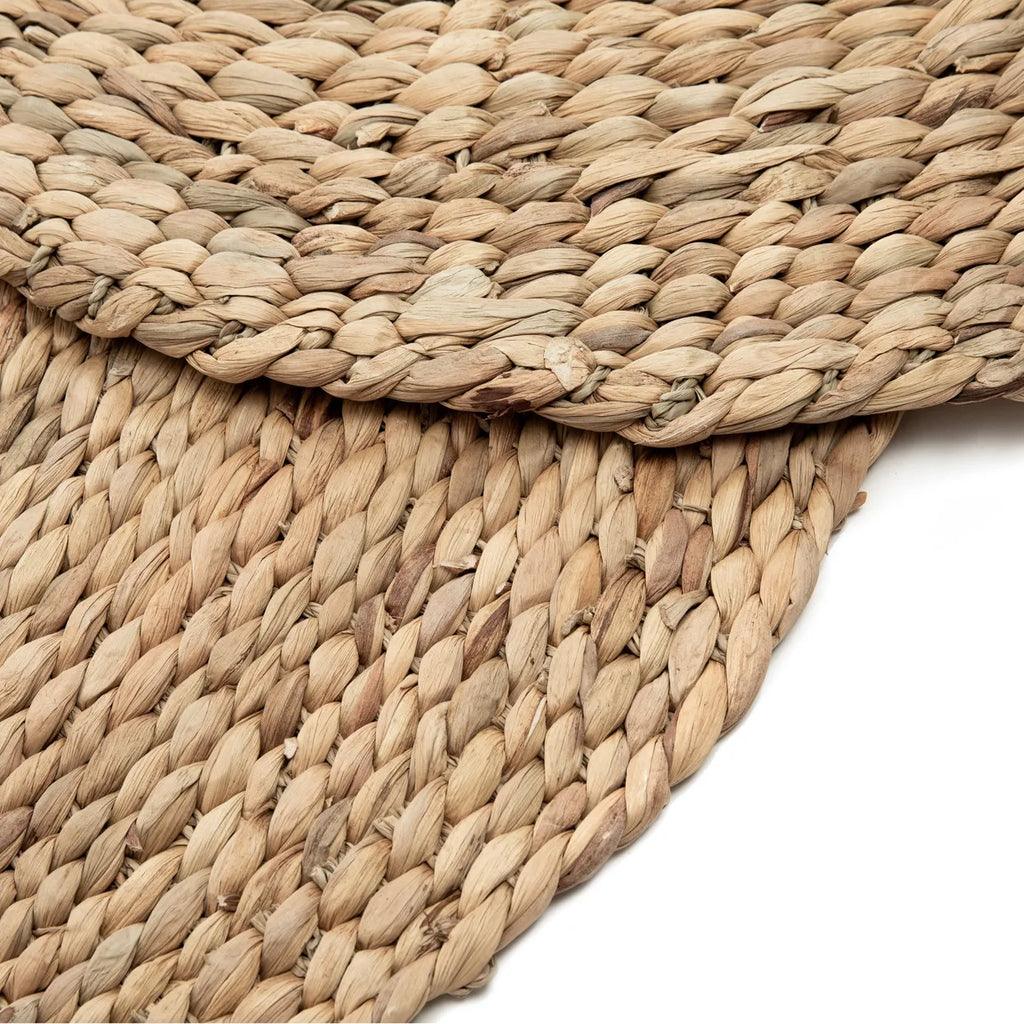 livinglovely.nl - The Water Hyacinth Carpet - Natural - 150 - Vloerkleed - Bazar Bizar - livinglovely.nl