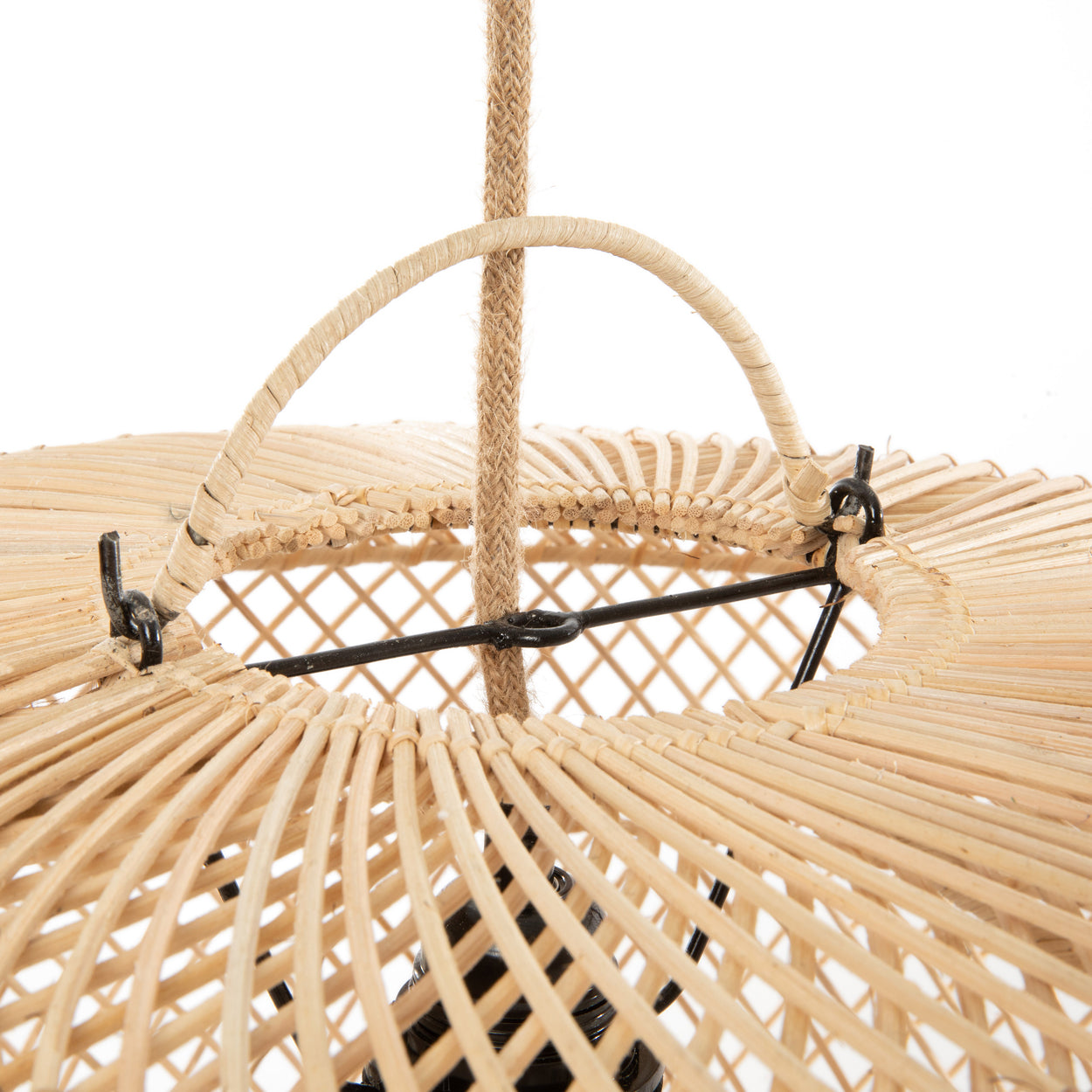 livinglovely.nl - The Wholly Hanglamp - Naturel - Medium - Hanglamp - Bazar Bizar - livinglovely.nl