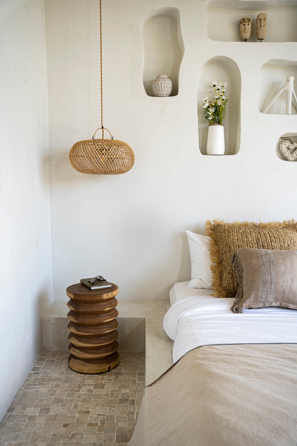 livinglovely.nl - The Wholly Hanglamp - Naturel - Small - Hanglamp - Bazar Bizar - livinglovely.nl