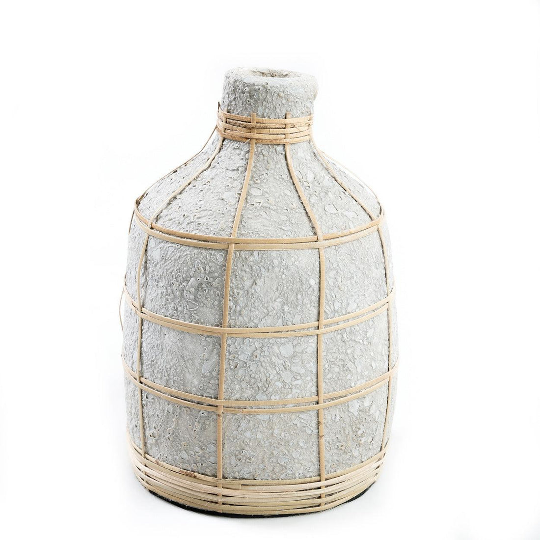 livinglovely.nl - The Whoopy Vase - Concrete Natural - M - Vaas - Bazar Bizar - livinglovely.nl