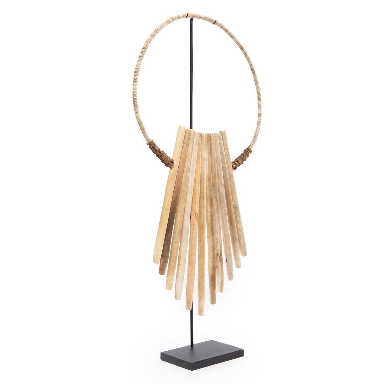 livinglovely.nl - The Wooden Sticks On Stand - Natural - Ornament - Bazar Bizar - livinglovely.nl