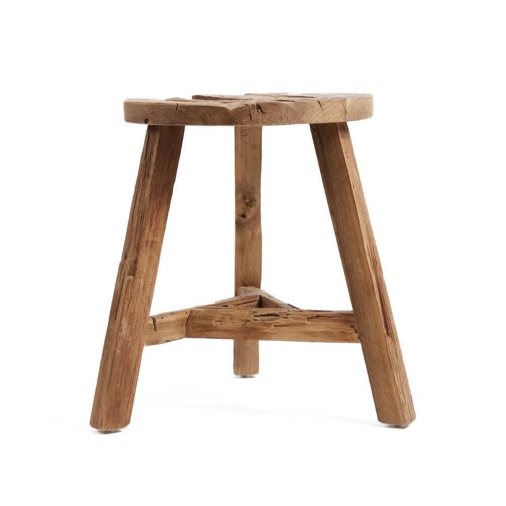 livinglovely.nl - The Yatai Stool - Natural - L - Kruk - Bazar Bizar - livinglovely.nl