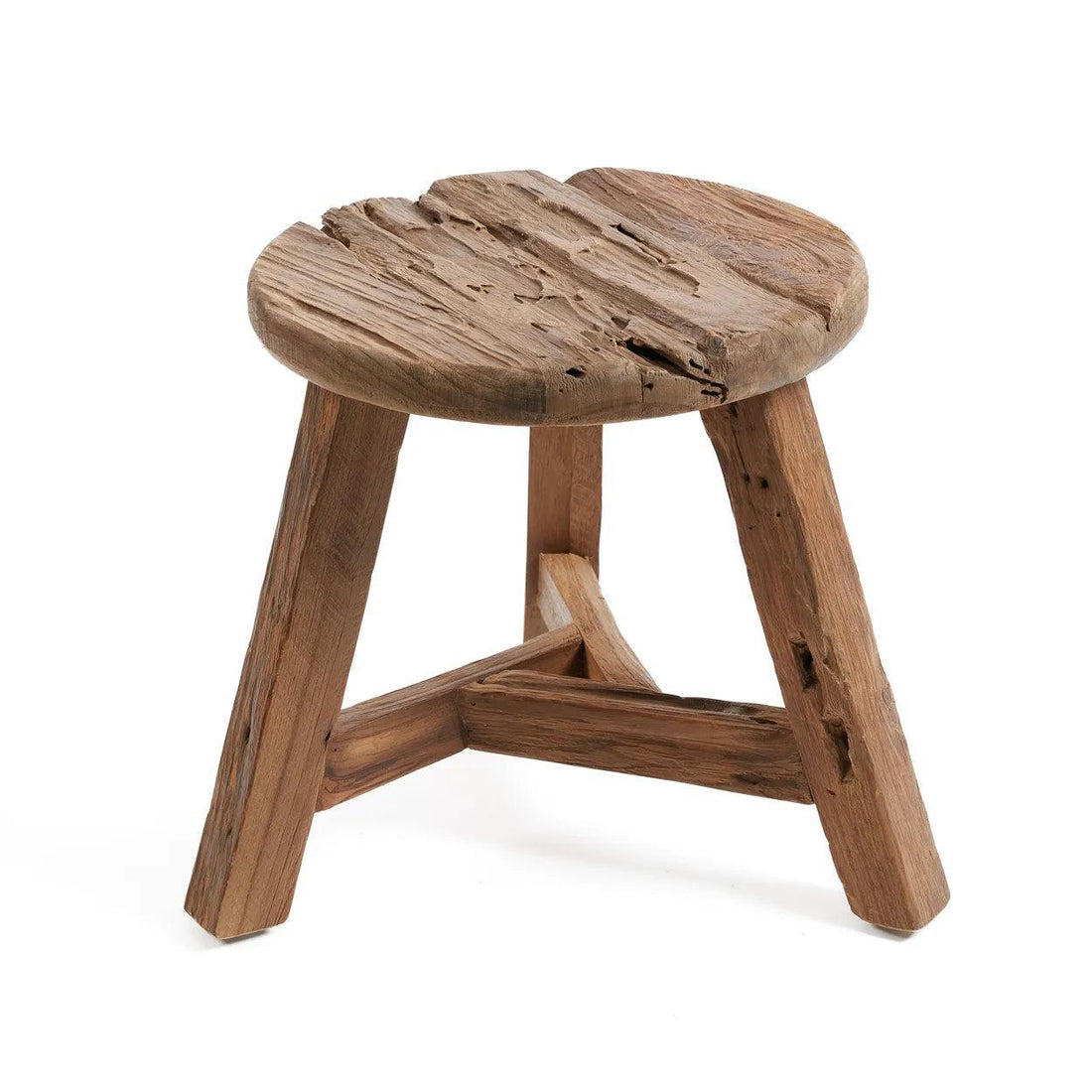 livinglovely.nl - The Yatai Stool - Natural - M - Kruk - Bazar Bizar - livinglovely.nl