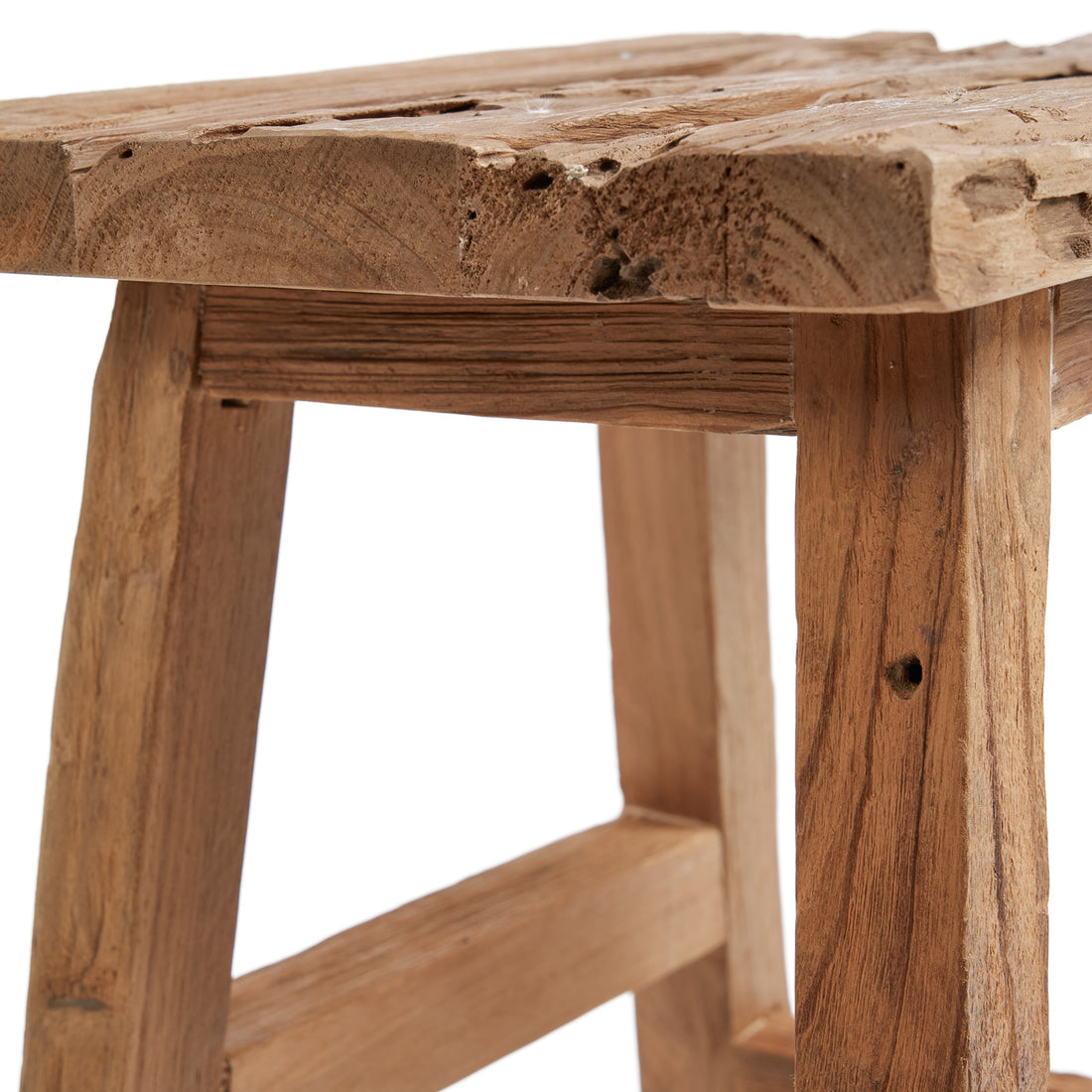 livinglovely.nl - The Yoke Stool - Natural - L - Kruk - Bazar Bizar - livinglovely.nl