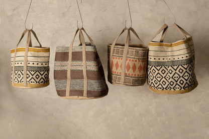 livinglovely.nl - Toccara Brown Jute Opbergmand Small PTMD - Mand - PTMD - livinglovely.nl