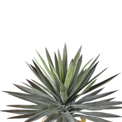 livinglovely.nl - Tree Green Yucca Tree in black pot PTMD - Kunstplant - PTMD - livinglovely.nl