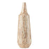 livinglovely.nl - Vaas Nuye Fles Schelpen/Papier Beige - Vaas - J-Line - livinglovely.nl