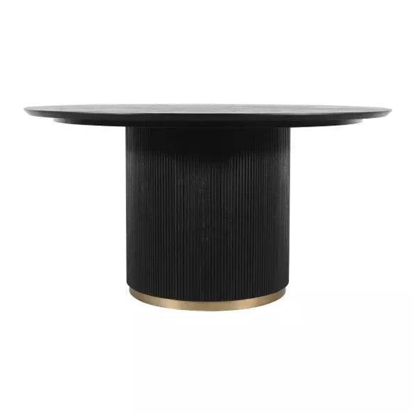 livinglovely.nl - Xelle Black Eettkamertafel PTMD - Eetkamertafel - PTMD - livinglovely.nl