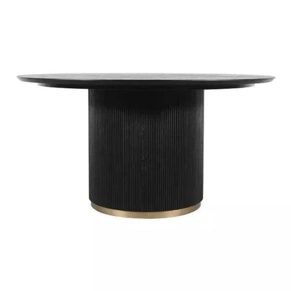 livinglovely.nl - Xelle Black Eettkamertafel PTMD - Eetkamertafel - PTMD - livinglovely.nl