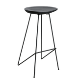 Loft Barkruk Zwart of naturel Raw Materials - Barkruk - Raw Materials - livinglovely.nl