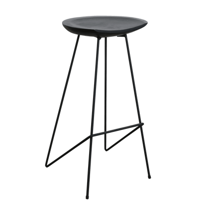 Loft Barkruk Zwart of naturel Raw Materials - Barkruk - Raw Materials - livinglovely.nl