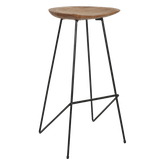 Loft Barkruk Zwart of naturel Raw Materials - Barkruk - Raw Materials - livinglovely.nl