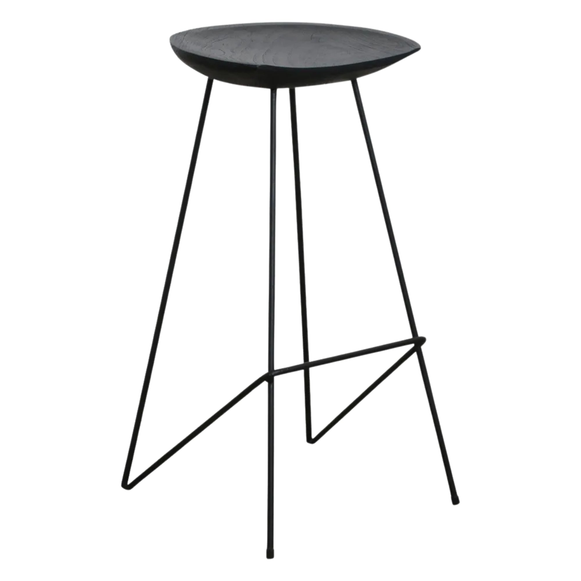 Loft Barkruk Zwart of naturel Raw Materials - Barkruk - Raw Materials - livinglovely.nl