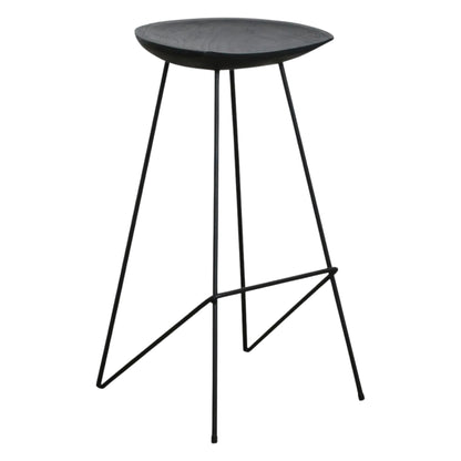 Loft Barkruk Zwart of naturel Raw Materials - Barkruk - Raw Materials - livinglovely.nl