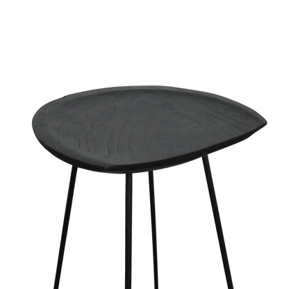 Loft Barkruk Zwart of naturel Raw Materials - Barkruk - Raw Materials - livinglovely.nl