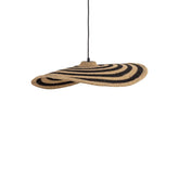 Loulou Natural Seagrass Wavy Hanglamp Small PTMD - Hanglamp - PTMD - livinglovely.nl