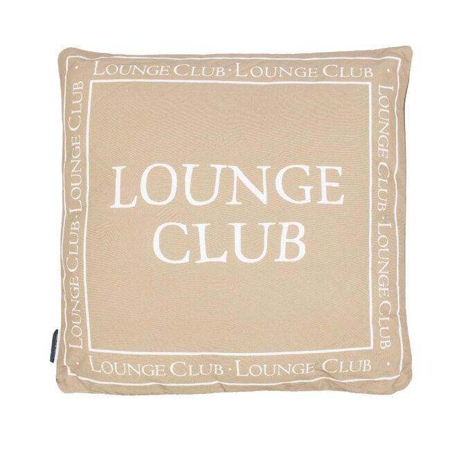Lounge Club Outdoor Kussen Taupe 50x50cm - Outdoor kussen - Mars &amp; More - livinglovely.nl