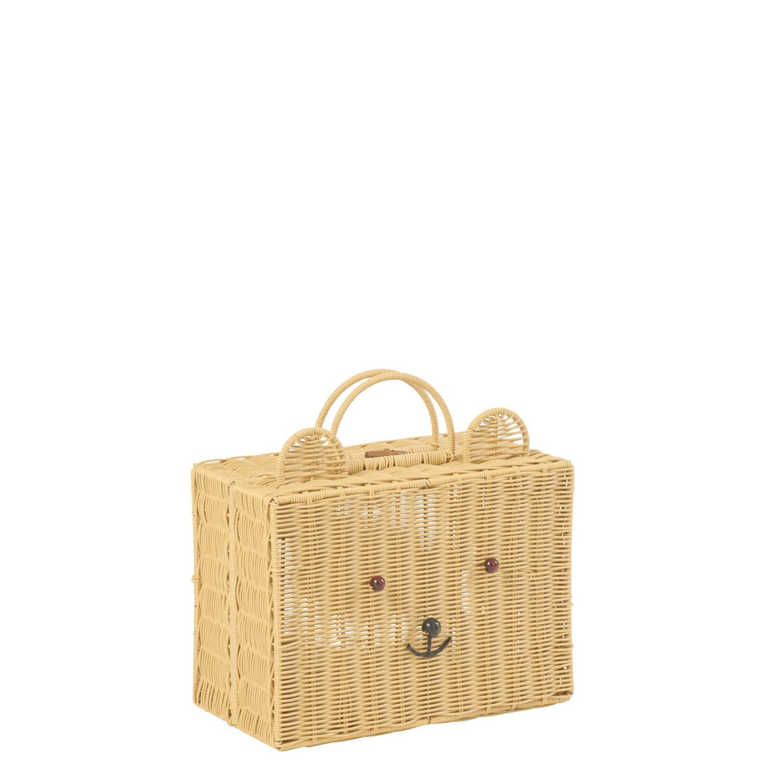 Mand Koffer Kunststof Naturel Small J-Line