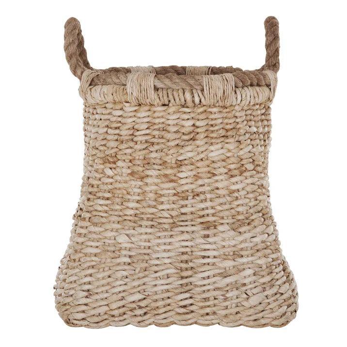 Mand Palette Large van MUST Living, grote mand van abaca met katoenen touw in naturel