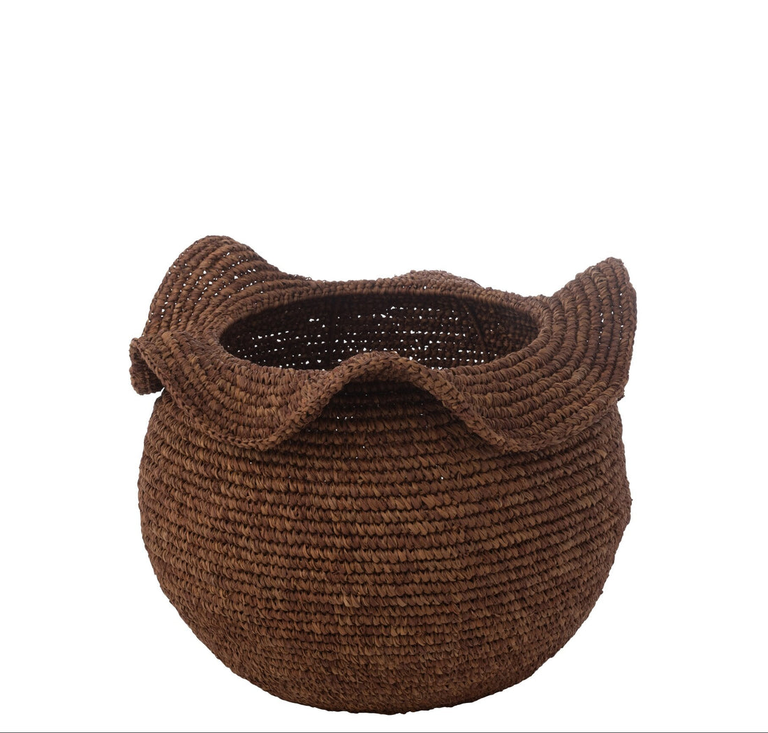 Mand Sisal Donkerbruin J-Line