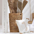 Manden + Deksel Water hyacinth Naturel Set van 4 , Mand , J-Line , livinglovely.nl