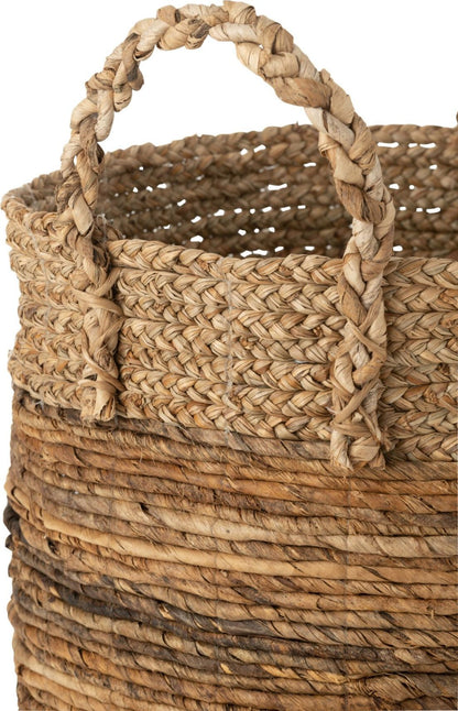 Manden Lucie Raffia Naturel Set van 3 J-Line