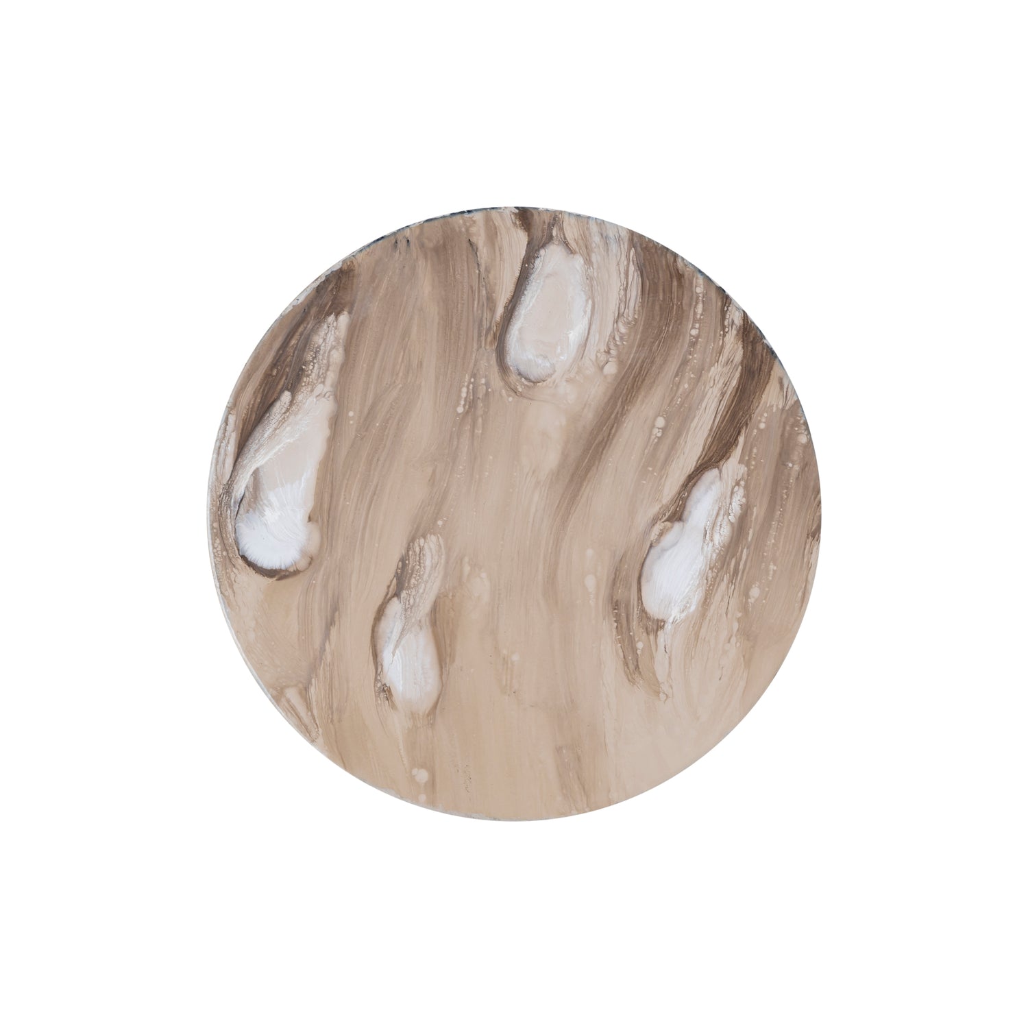 Maran Cream Round Bijzettafel Small PTMD - Bijzettafel - PTMD - livinglovely.nl