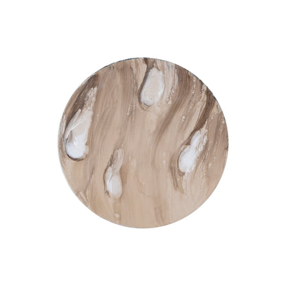 Maran Cream Round Bijzettafel Small PTMD - Bijzettafel - PTMD - livinglovely.nl