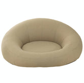 Matras Donut Polyethyleen Beige - Ligbed - J-Line - livinglovely.nl
