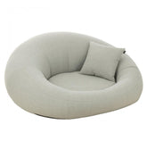Matras Donut Polyethyleen Grijs - Ligbed - J-Line - livinglovely.nl