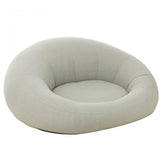 Matras Donut Polyethyleen Grijs - Ligbed - J-Line - livinglovely.nl