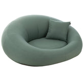 Matras Donut Polyethyleen Groen - Ligbed - J-Line - livinglovely.nl