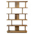 MATTEO - rek - teruggewonnen hout - L 122 x W 30 x H 183 cm - naturel Pomax - Boekenkast - Pomax - livinglovely.nl