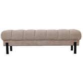 Melbourne Bench 160x47x48cm Beige PTMD - Bankje - PTMD - livinglovely.nl