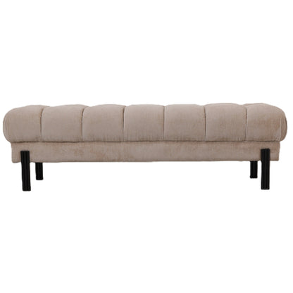 Melbourne Bench 160x47x48cm Beige PTMD - Bankje - PTMD - livinglovely.nl