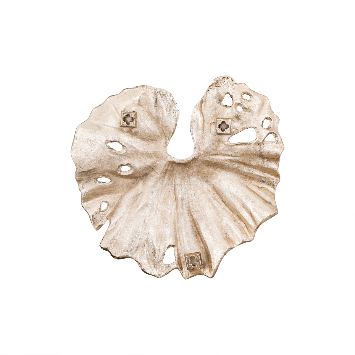 Merial Wandpaneel Lotusblad Small van PTMD, productfoto van het wandpaneel vanuit een andere hoek