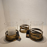 Messin Gold Windlicht PTMD - Windlicht - PTMD - livinglovely.nl