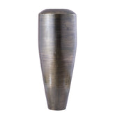 Micheal GunMetal Alu Sheet Pot High Round L van PTMD, hoge ronde aluminium pot in gunmetal op witte achtergrond